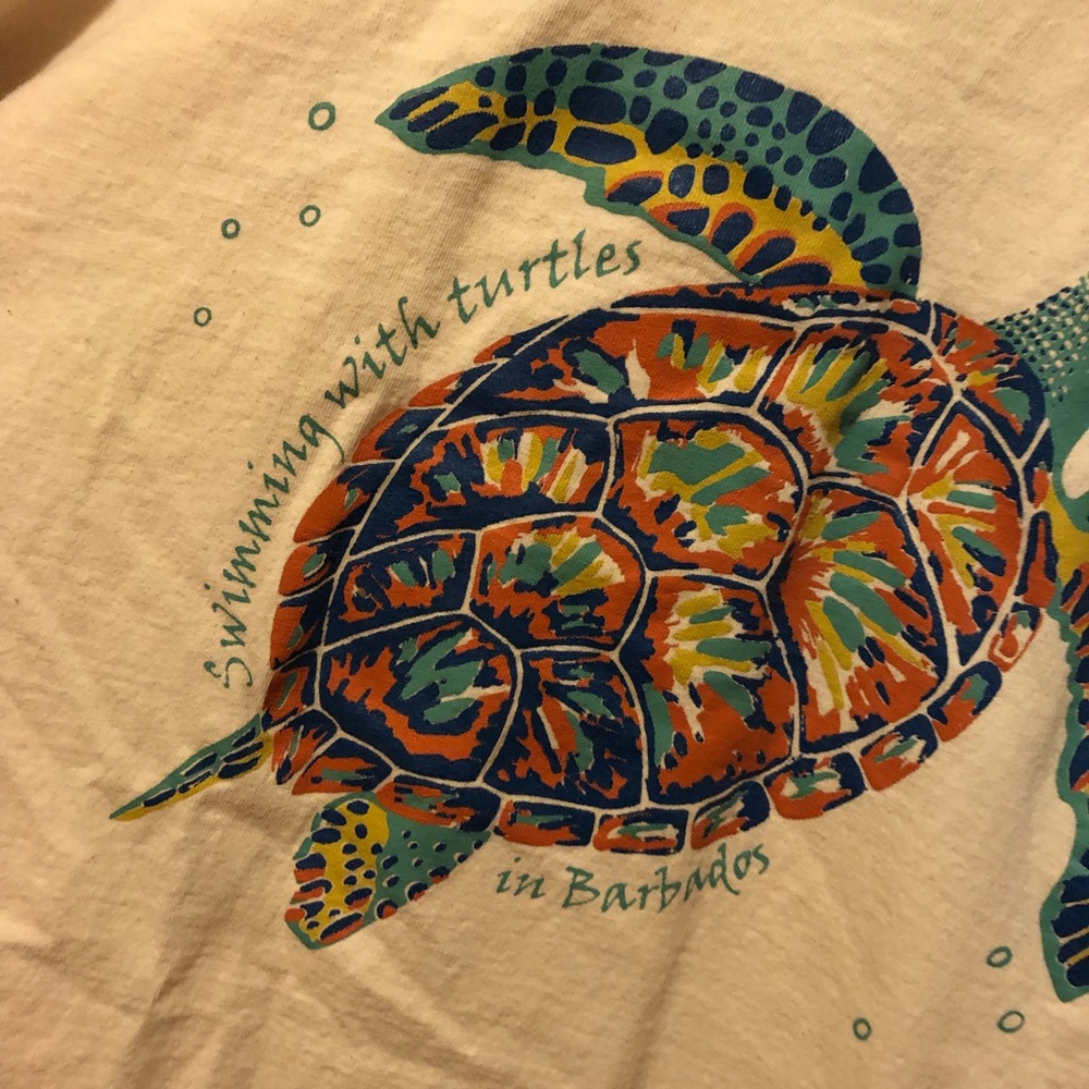 Barbados turtle tee - Picture 2 of 3